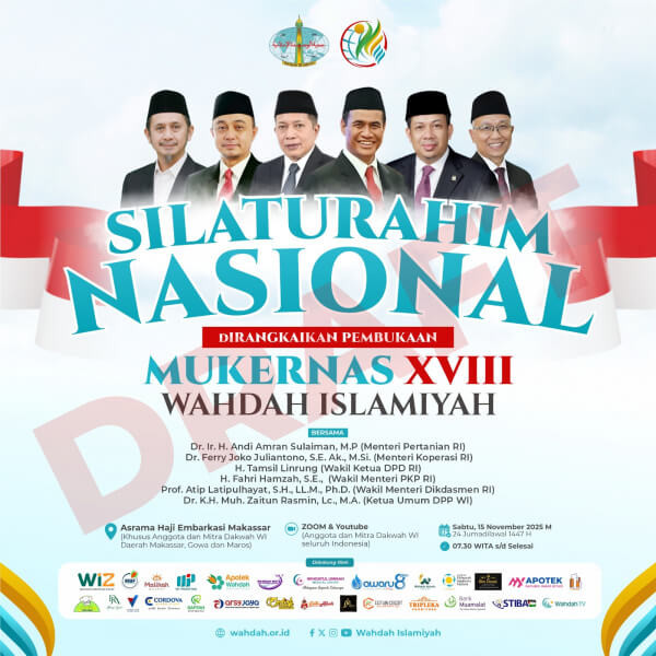 UMMAT TV Group Apresiasi Silatnas dan Mukernas Wahdah Islamiyah 2025