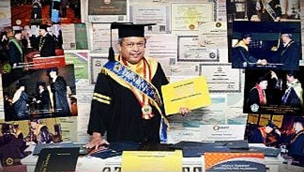 Lulus Pelatihan di AR Learning Center, Achmad Tarmizi Kantongi Rekor MURI Gelar Terbanyak