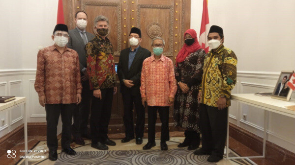 MUI Sambangi Dubes Kanada untuk Indonesia Bahas Islamofobia