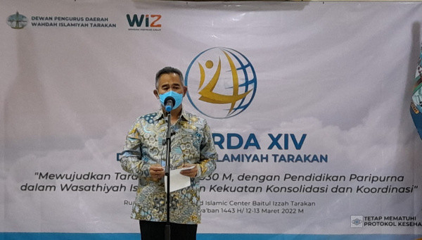 Dihadiri Wali Kota, Mukerda XIV Wahdah Tarakan Dapat Apresiasi dan Dukungan