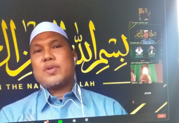 MUI Bogor Gelar Webinar Bahas Peran Aktif Ulama di Masa Disrupsi