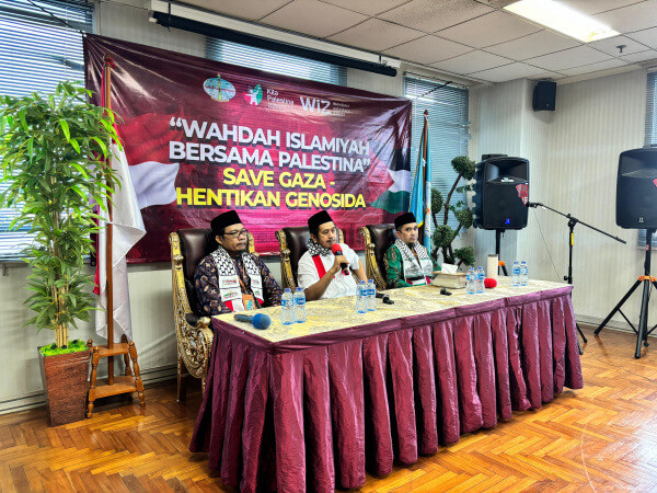 Gelar Aksi Solidaritas Palestina, Dengan Ajak 420 Sekolah Jaringan Wahdah Islamiyah se-Indonesia
