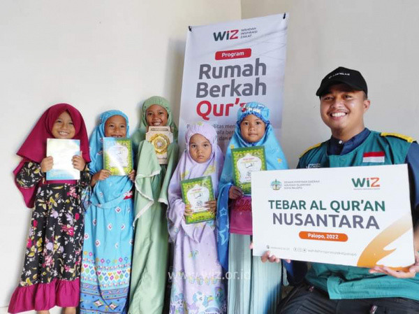 Rumah Berkah Qur’an Wahdah Islamiyah, Fasilitasi Muallaf dan Santri TPA Belajar Mengaji