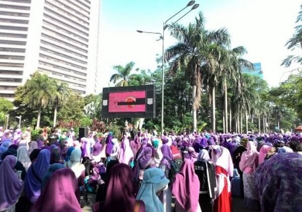 Gerakan Menutup Aurat 2020 Dilakukan Serentak di 53 Daerah Di Indonesia