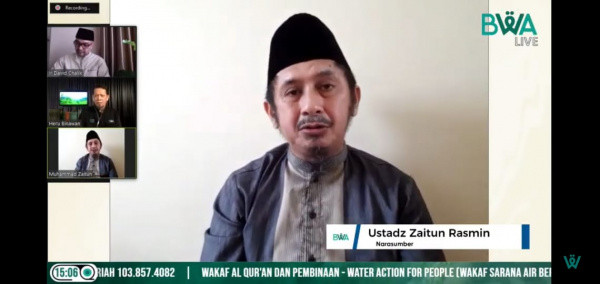 Ustaz Zaitun Rasmin Apresiasi BWA yang Telah Capai Satu Juta Wakaf Alquran