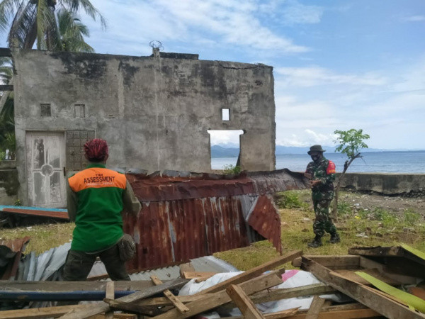 Diterjang Angin Kencang, 4 Rumah di Papalang Rusak