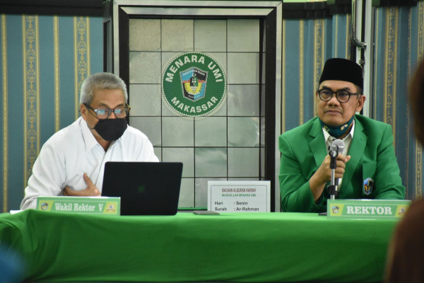 Rapat Persiapan Second International Conference, Rektor UMI: Maksimaliskan Kolaborasi Penelitian