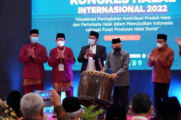 Buka KHI 2022, Wapres Dorong Indonesia Jadi Pusat Produsen Halal Dunia