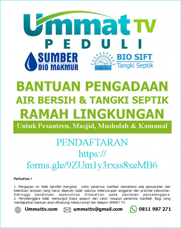 Bantuan Air Bersih dan Tangki Septik Ramah Lingkungan