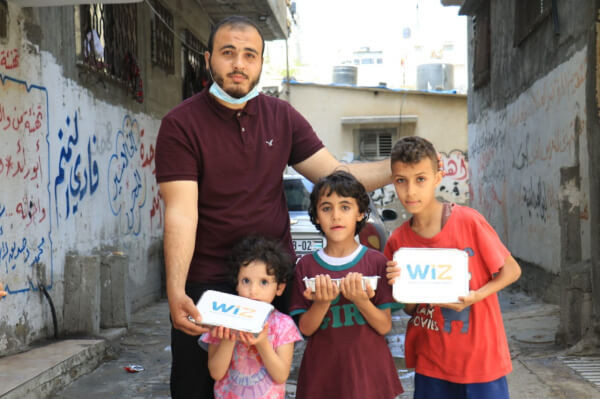 Menengok Aktifitas Relawan WIZ  di Gaza