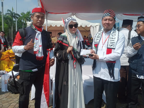 IPRIJA Center Jakarta: Ibu-Ibu Tak Tinggal Diam, Turun Langsung Dukung Gaza