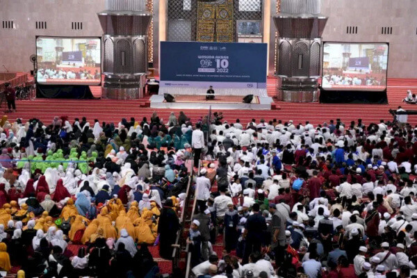 Puncak Wisuda Akbar 10 PPPA Darul Qur'an dan RTC Adakan di Istiqlal