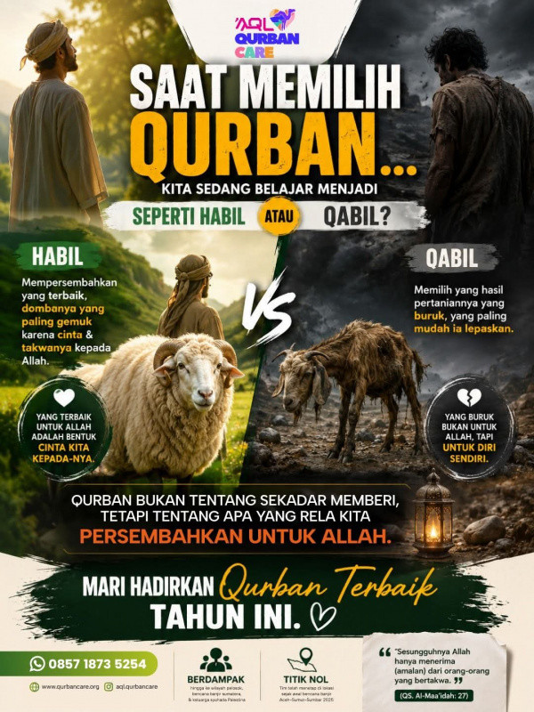 Qurban Journey: Dari Niat di Hati Hingga Nyampe ke Piring Fakir Miskin