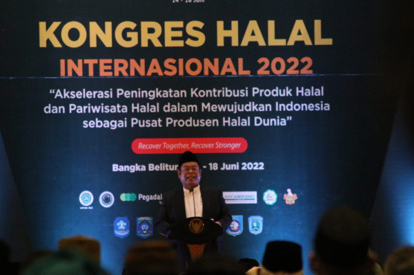 Di Kongres Halal Internasional Kiai Marsudi Ajak Tingkatkan ketersediaan Produk dan Jasa Halal