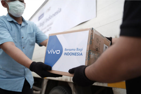 Vivo Indonesia Bersama Aksi Cepat Tanggap Salurkan Dukungan Bagi Indonesia