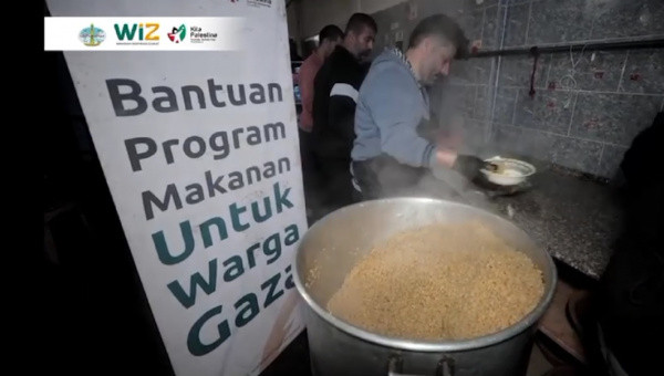 Masyarakat Indonesia Melalui WIZ Kirim Bantuan Makanan ke Jalur Gaza