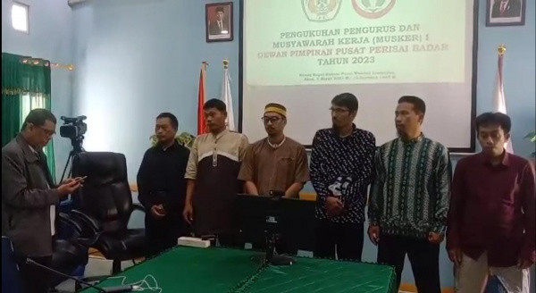 Pengukuhan dan Rapat Kerja Pengurus DPP Perguruan Bela Diri Perisai Badar