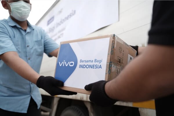 Vivo Indonesia Bersama Aksi Cepat Tanggap Salurkan Dukungan Bagi Indonesia
