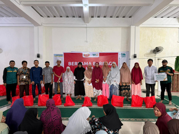 Gandeng WIZ, Hisana Salurkan Bantuan Sembako dan Tunai untuk Keluarga Pra Sejahtera di Makassar