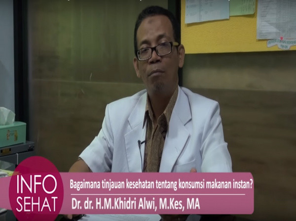 (Video) Info Sehat : Bagaimana Sebaiknya Konsumsi Makanan Instan