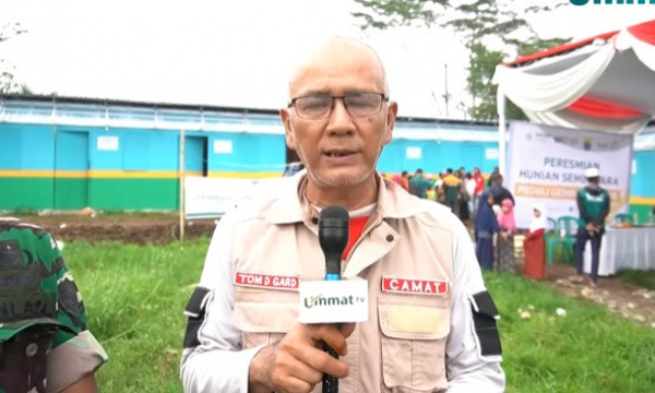 (Video) WIZ Sumbang 10 Unit Huntara di Cianjur