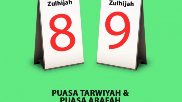 Penanggalan Puasa Arafah & Lebaran