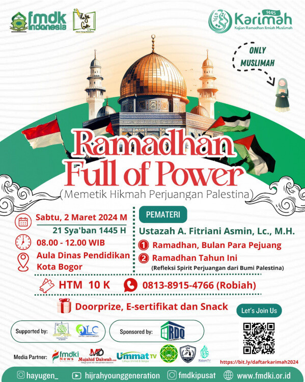 (Info) Ayo Ikut Event Sambut Ramadan: Memaknai Kedatangan dengan Doa dan Solidaritas untuk Palestina