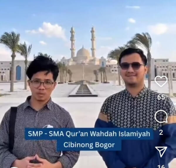 Kenangan Muhammad Mujahid Alumni SQ Wahdah Cibinong Bogor, Saat Ini Kuliah di Mesir