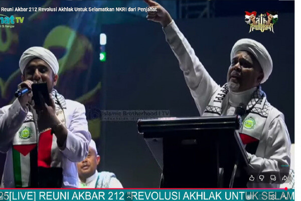 Habib Rizieq Shihab di Reuni 212: Seruan Melawan Korupsi, Mafia, dan Oligarki sebagai Musuh Bersama