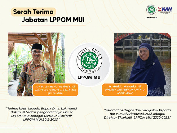 Serah Terima Jabatan LPPOM MUI