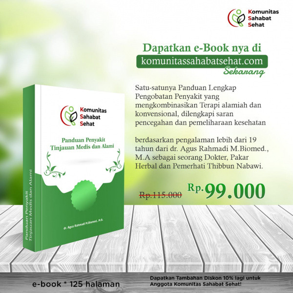 (Info) Karya Terbaru dr. Agus Rahmadi : Panduan Penyakit Tinjauan Medis dan Alami