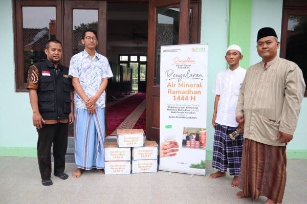 Semarak Ramadhan, BMH DIY Salurkan 10.800 Botol Air Mineral ke Masjid, Mushola dan Pesantren