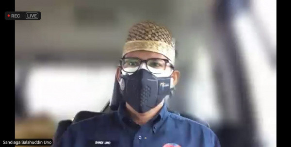 Hadiri Tablig Akbar Wahdah Islamiyah, Ini Pesan Menparekraf Sandiaga Uno