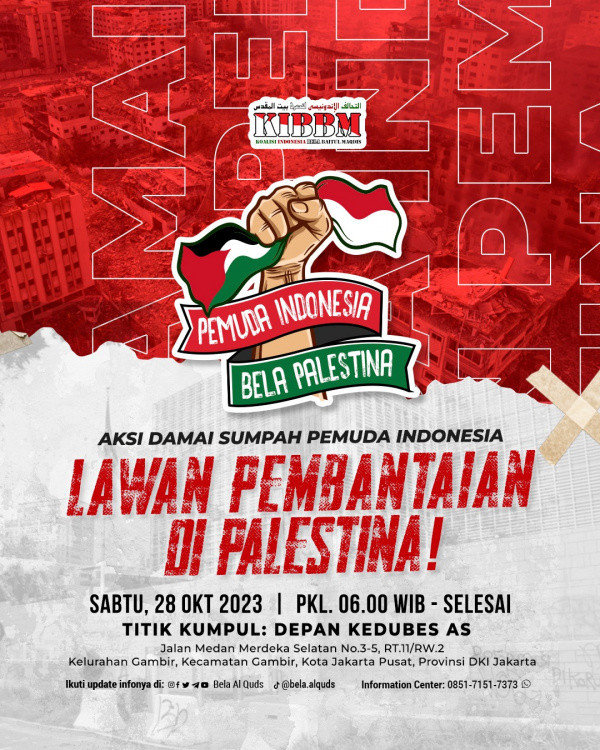 Lawan Pembantaian di Palestina, Ustadz Zaitun Ajak Masyarakat Hadiri Aksi Damai di Depan Dubes AS