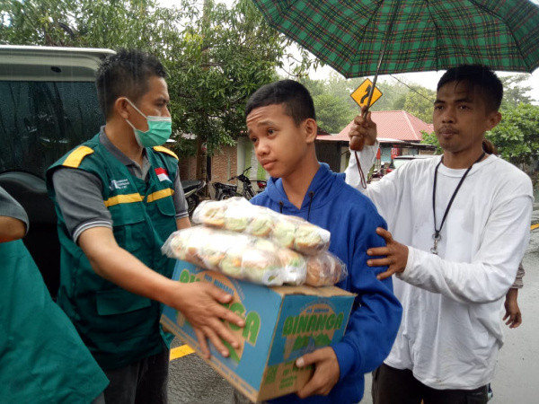 Gerak Cepat WIZ Salurkan Bantuan Warga Terdampak Gempa Mamuju Majene